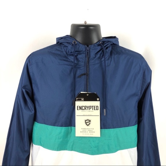 NEW $40  Encrypted Supply Company Light Jacket S - Picture 2 of 8